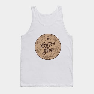 Coffee SHOP logo Tank Top